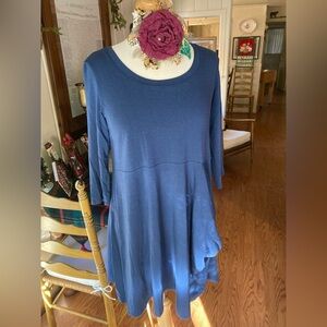 Chalet Navy Bamboo Tunic